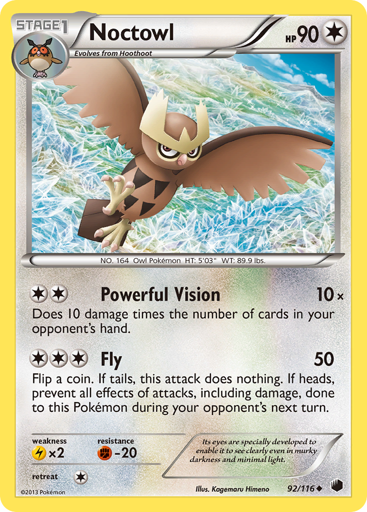 Plasma Freeze Noctowl #92/116