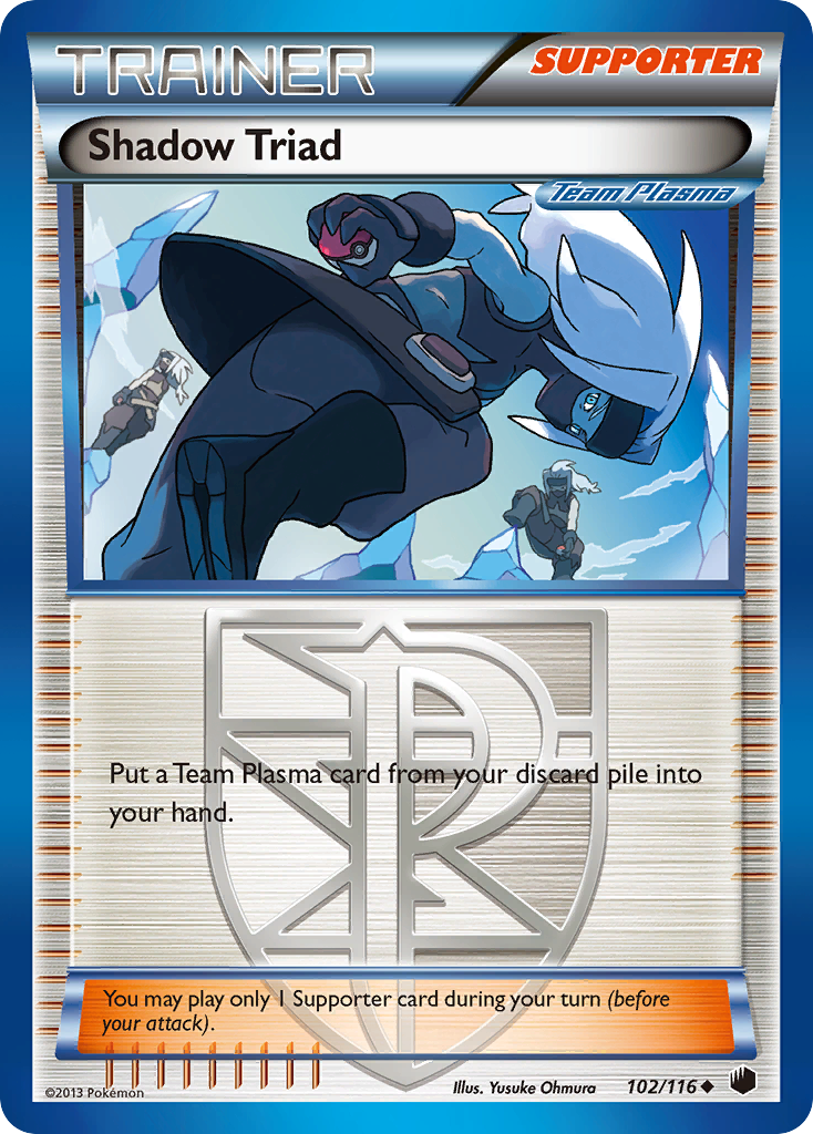 Plasma Freeze Shadow Triad #102/116