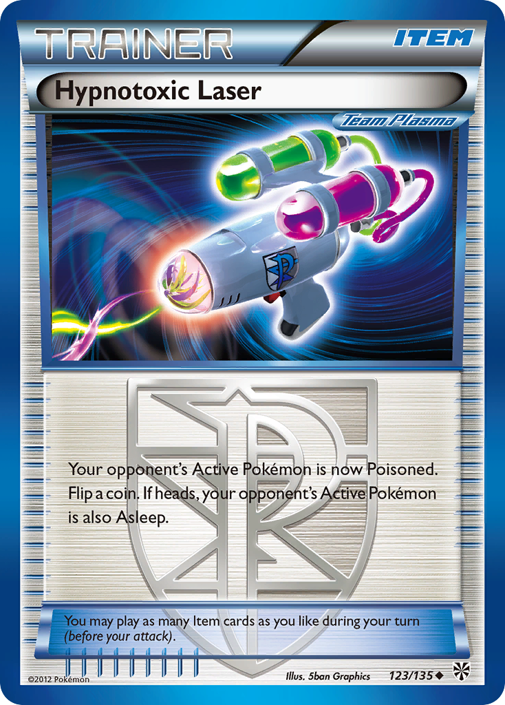 Plasma Storm Hypnotoxic Laser #123/135