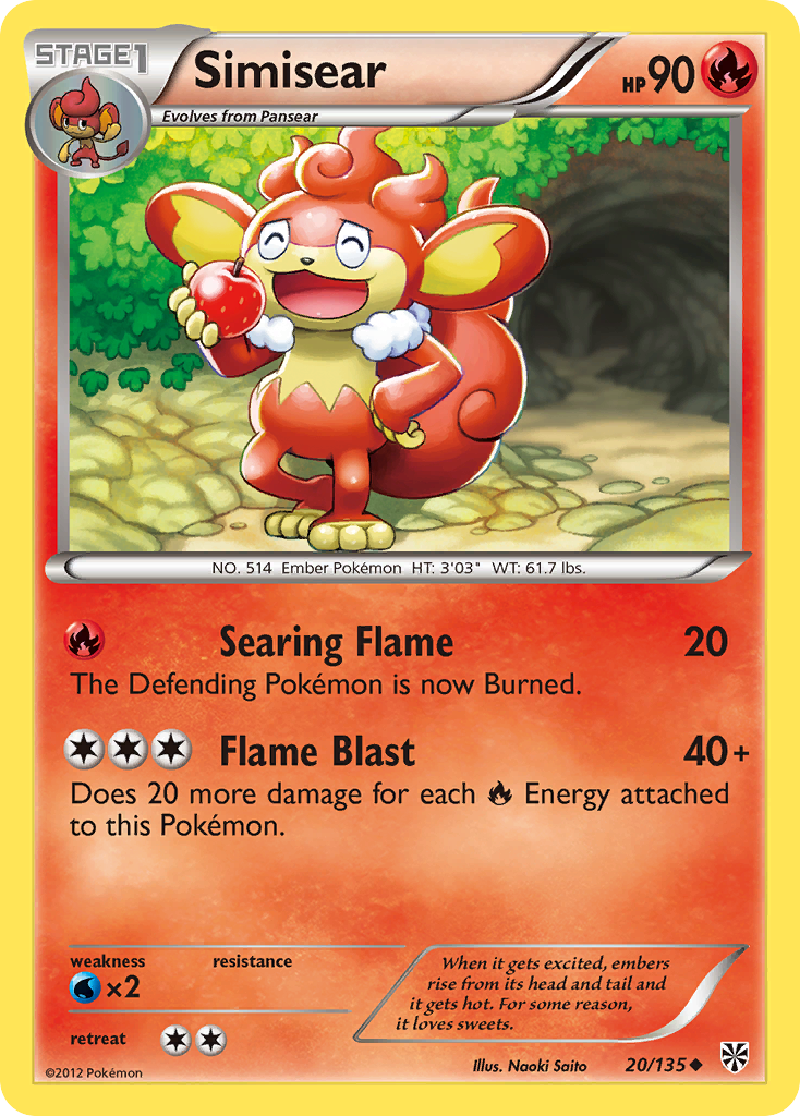 Plasma Storm Simisear #20/135