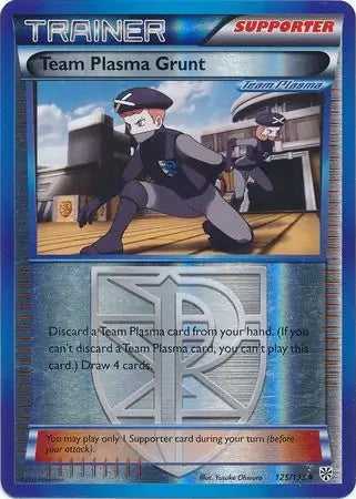 Plasma Storm Team Plasma Grunt #125/135 reverse holo