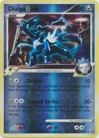 Platinum Dialga G #7/127 reverse holo