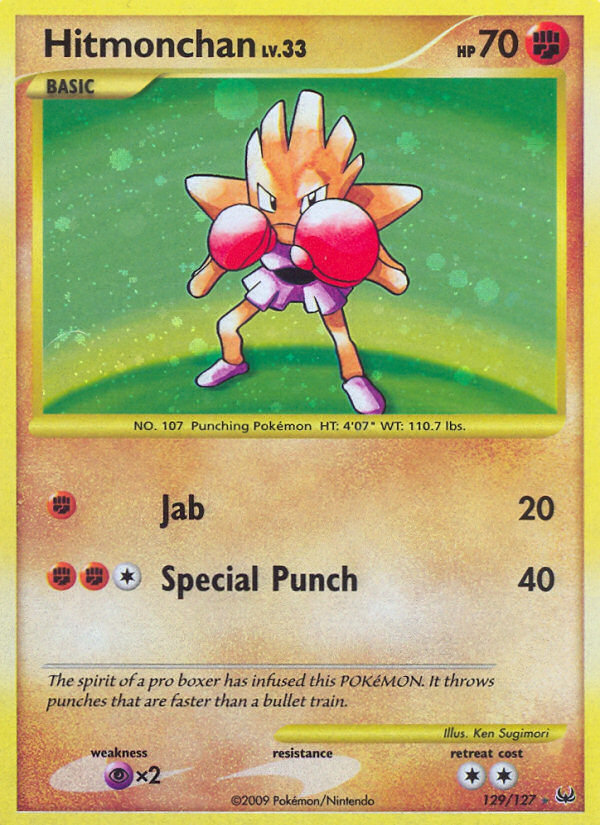 Platinum Hitmonchan #129/127