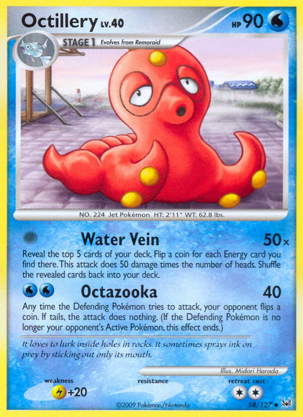 Platinum Octillery #58/127