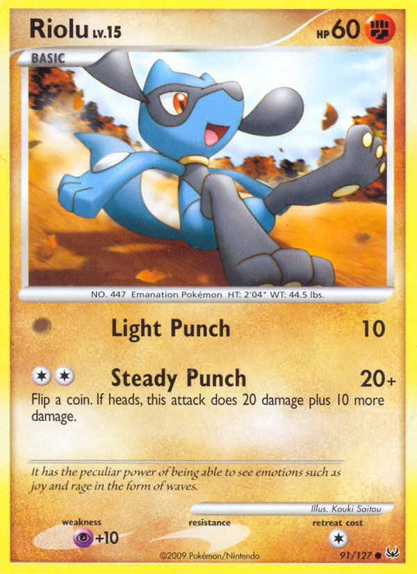 Platinum Riolu #91/127