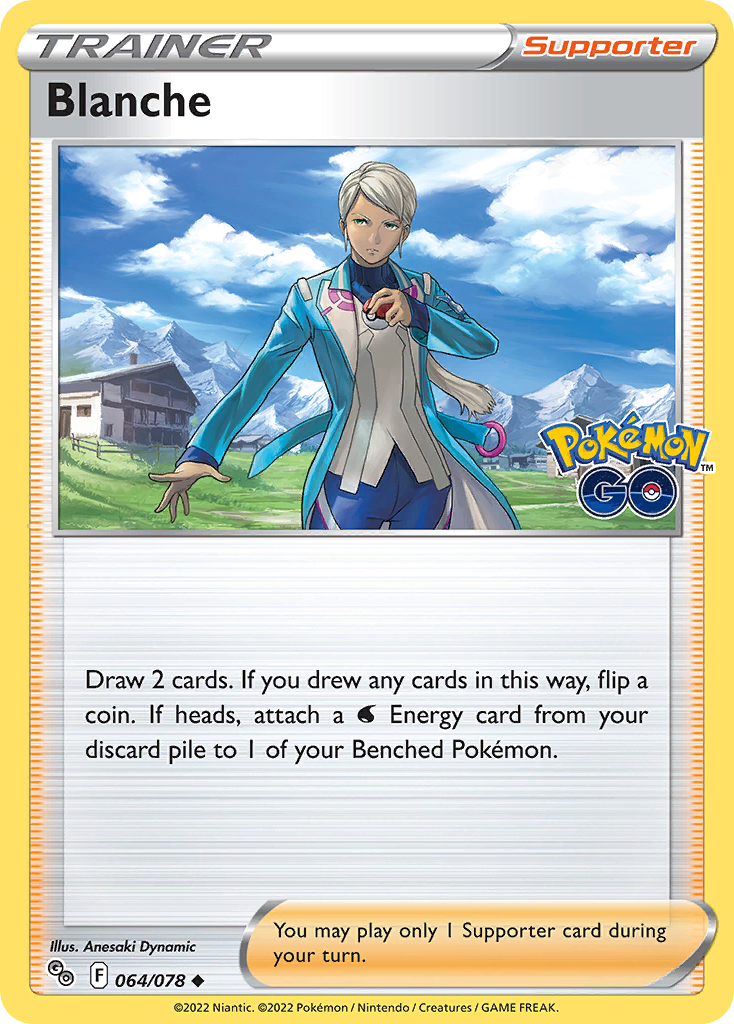 Pokémon Go Blanche #64/78