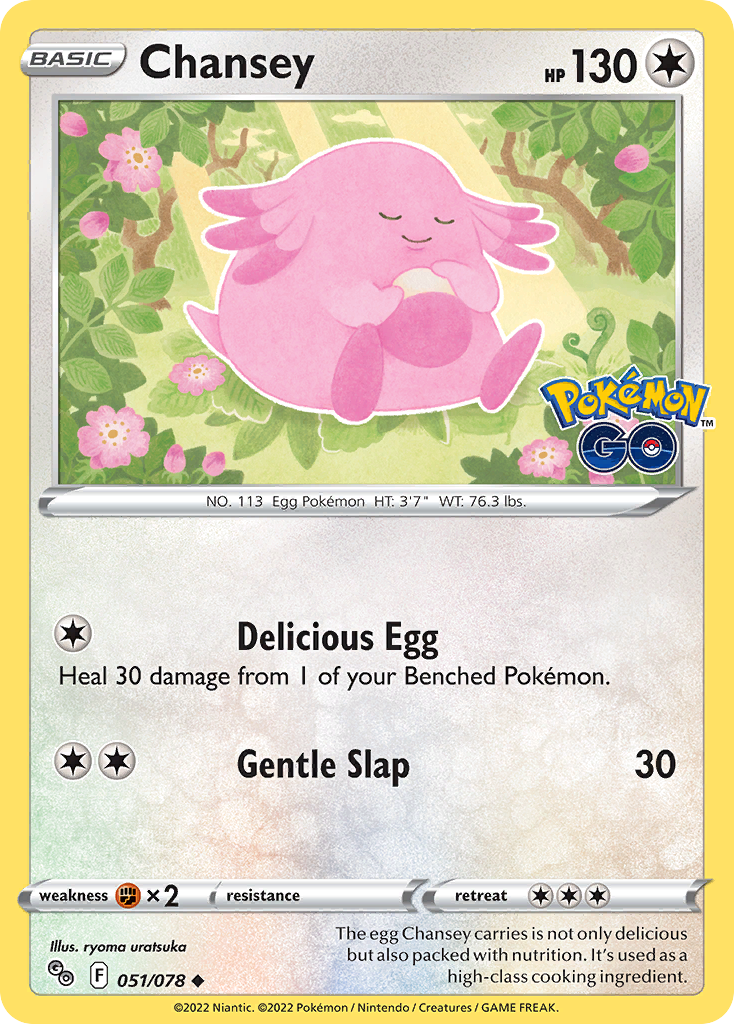 Pokémon Go Chansey #51/78