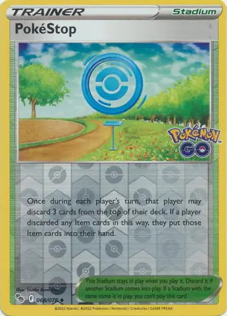 Pokémon Go Pokéstop #68/78 reverse holo