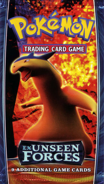 Pokémon EX Unseen Forces Booster Pack Typhlosion