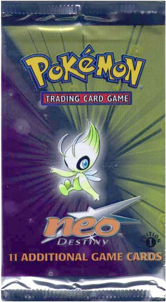 Pokémon Neo Destiny First Edition Booster Pack