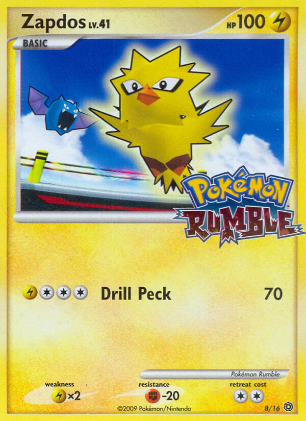 Pokemon Rumble Zapdos #8