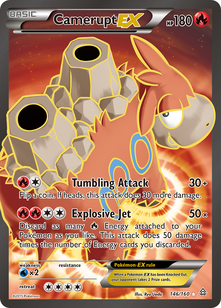 Primal Clash Camerupt EX #146/160