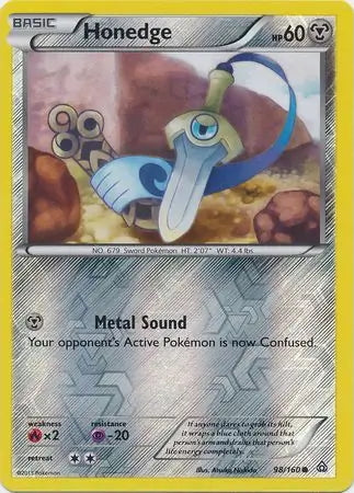 Primal Clash Honedge #98/160 reverse holo