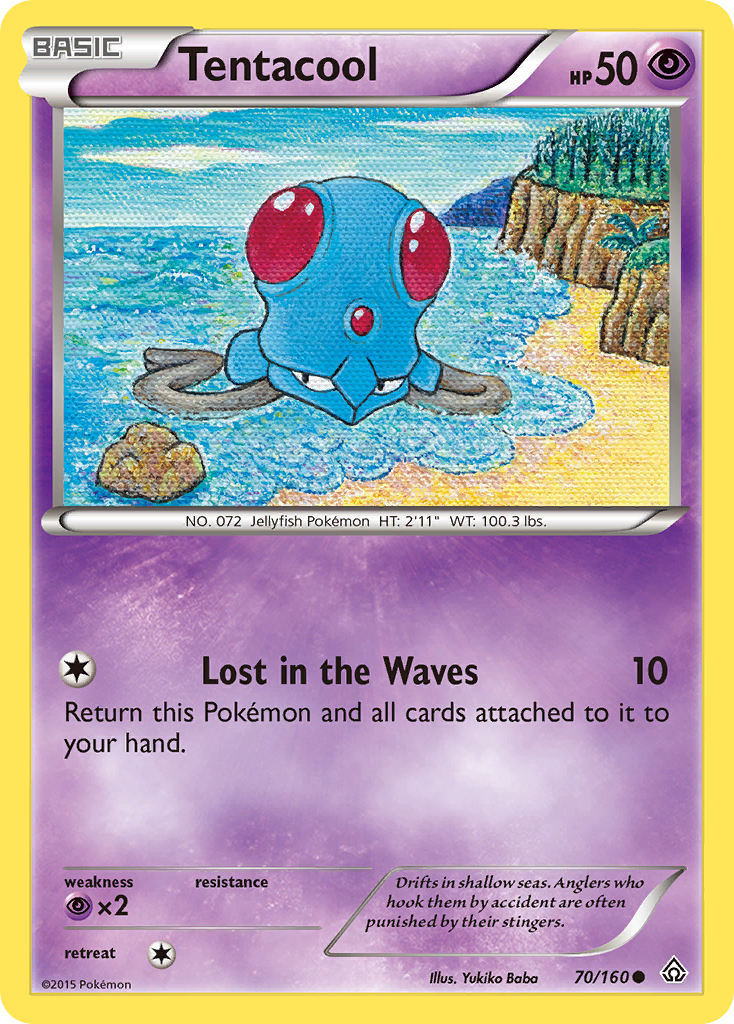 Primal Clash Tentacool #70/160