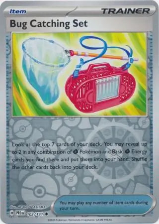Prismatic Evolutions Bug Catching Set #102/131 reverse holo