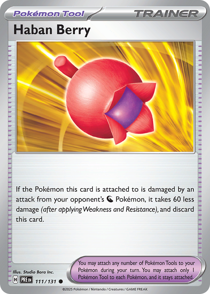 Prismatic Evolutions Haban Berry #111/131