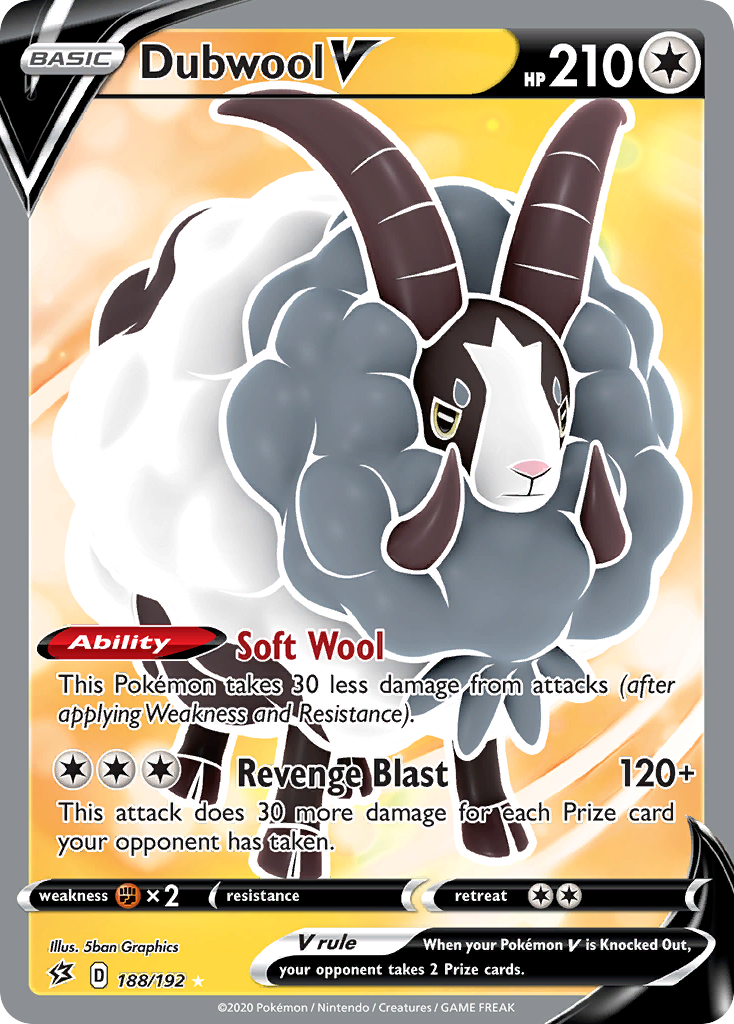 Rebel Clash Dubwool V #188/192