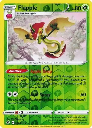 Rebel Clash Flapple #22/192 reverse holo