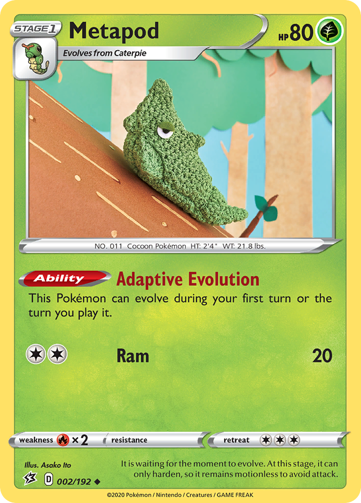 Rebel Clash Metapod #2/192