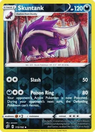 Rebel Clash Skuntank #115/192 reverse holo