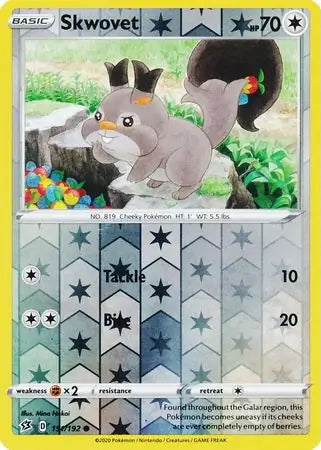 Rebel Clash Skwovet #151/192 reverse holo