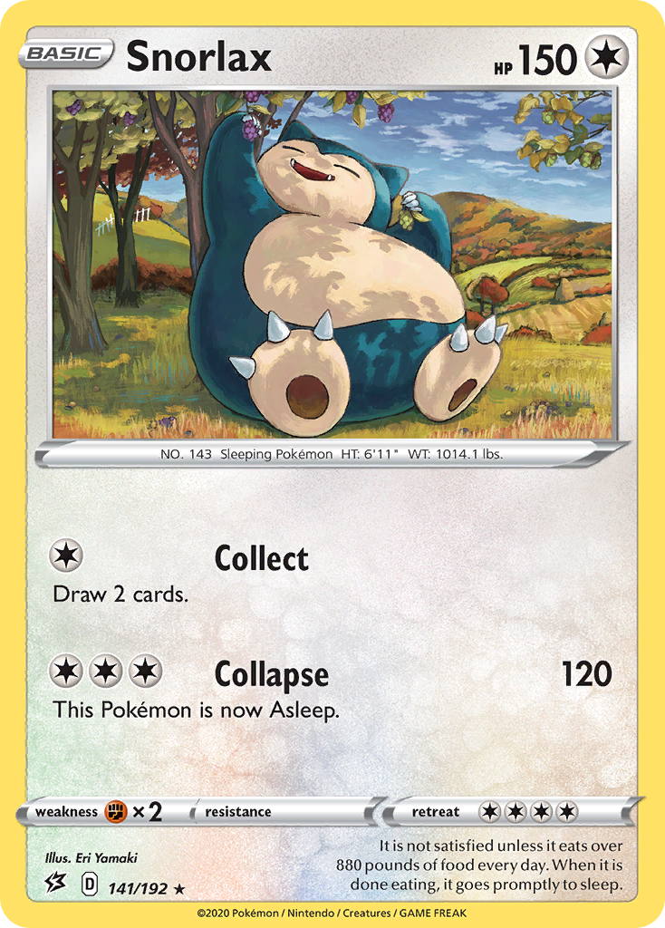 Rebel Clash Snorlax #141/192