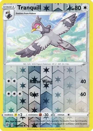 Rebel Clash Tranquill #144/192 reverse holo