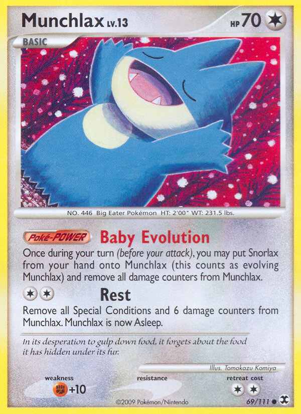 Rising Rivals Munchlax #69/111