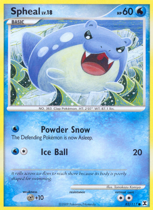 Rising Rivals Spheal #82/111
