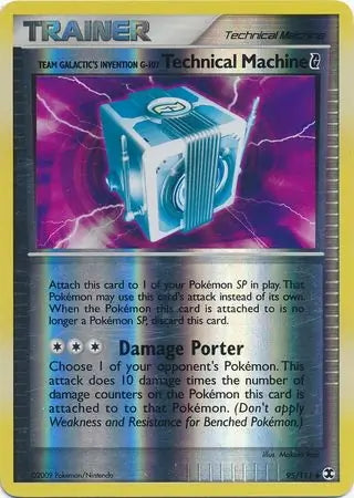 Rising Rivals Technical Machine G #95/111 reverse holo