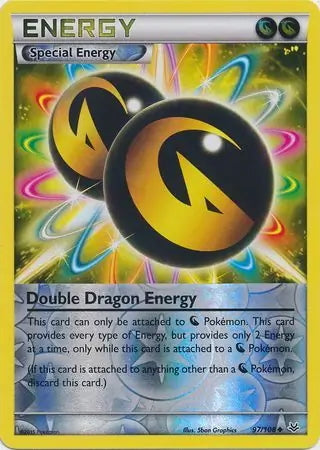 Roaring Skies Double Dragon Energy #97/108 reverse holo