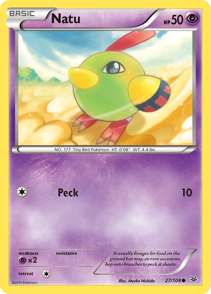 Roaring Skies Natu #27/108