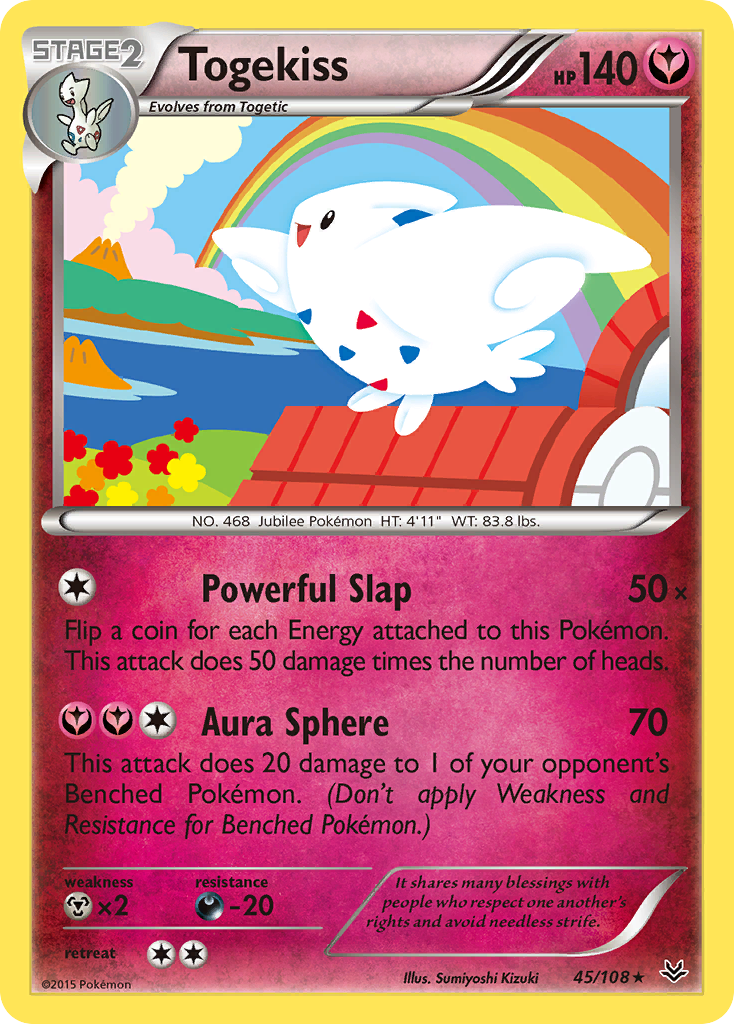 Roaring Skies Togekiss #45/108