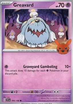 Scarlet & Violet Greavard #104/198 Trick or Trade