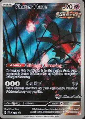 Scarlet & Violet Promo Flutter Mane #97 Pokémon Center
