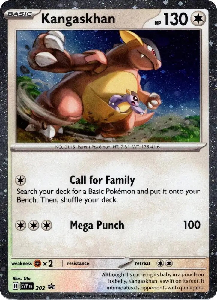 Scarlet & Violet Promo Kangaskhan #202