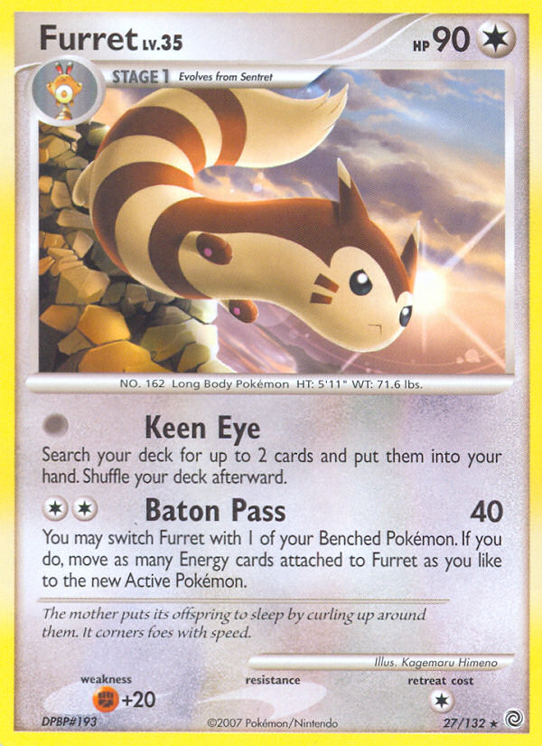 Secret Wonders Furret #27/132