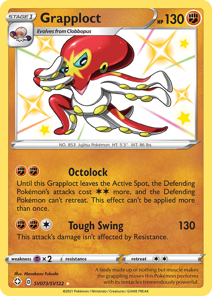 Shining Fates SV73/SV122 Grapploct