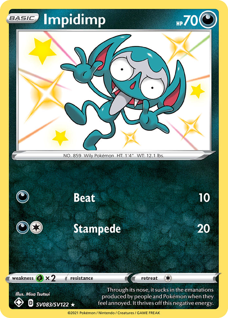 Shining Fates SV83/SV122 Impidimp