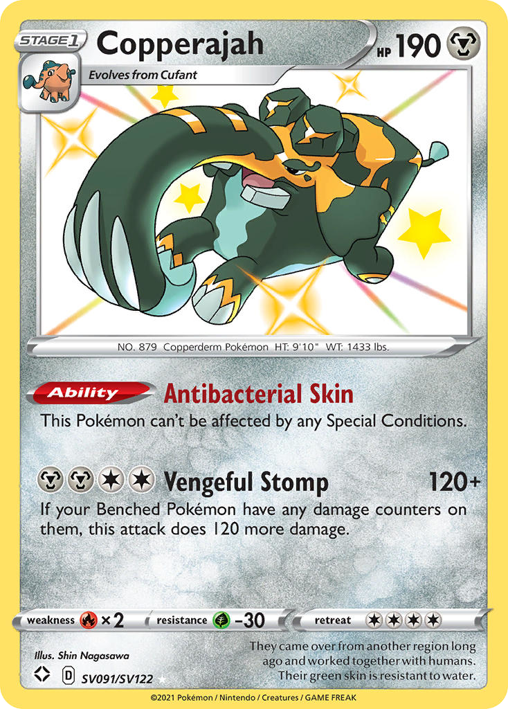 Shining Fates SV91/SV122 Copperajah