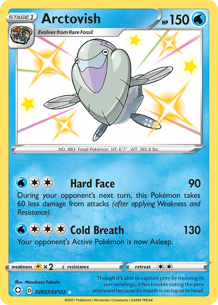 Shining Fates SV Arctovish SV37/SV122