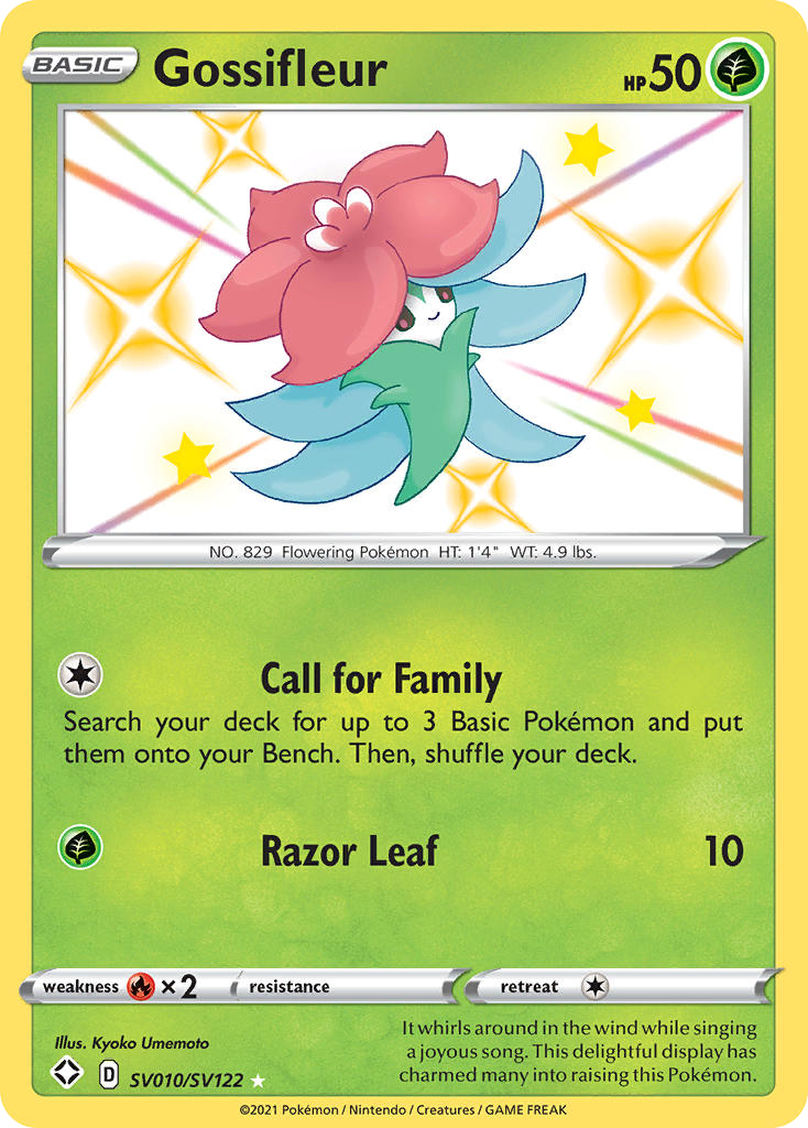 Shining Fates SV Gossifleur SV10/SV122