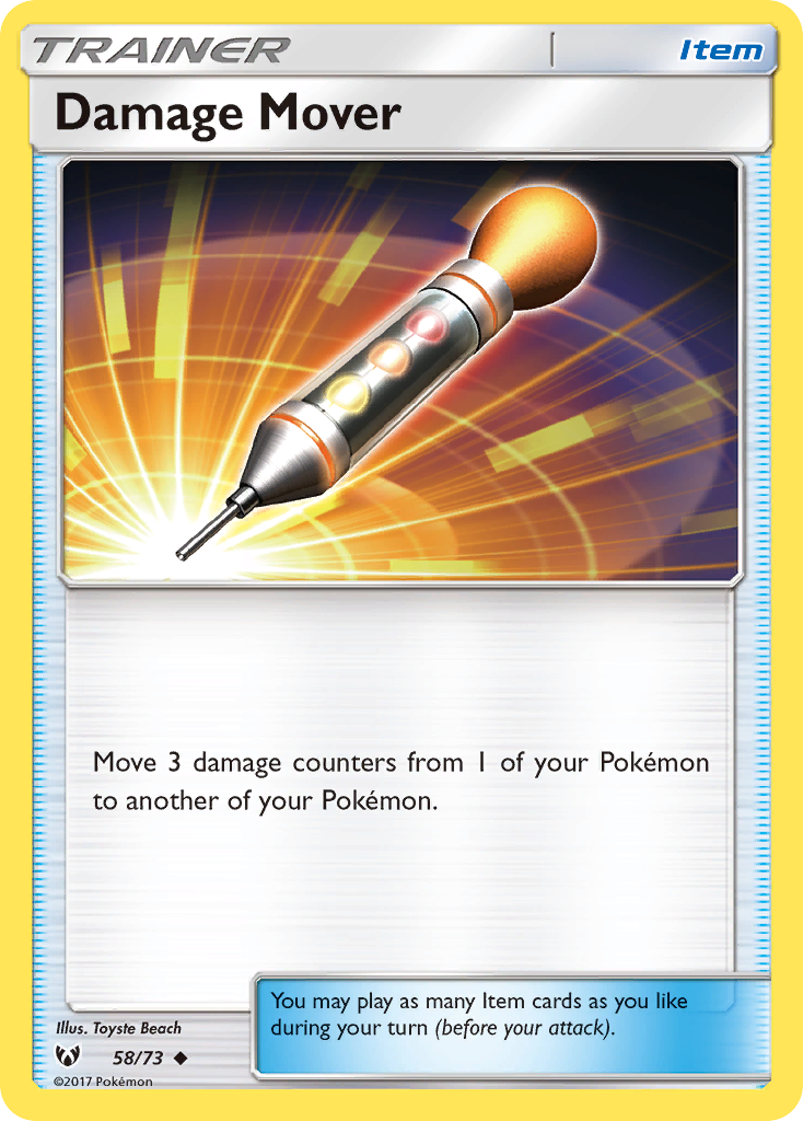 Shining Legends Damage Mover #58/73