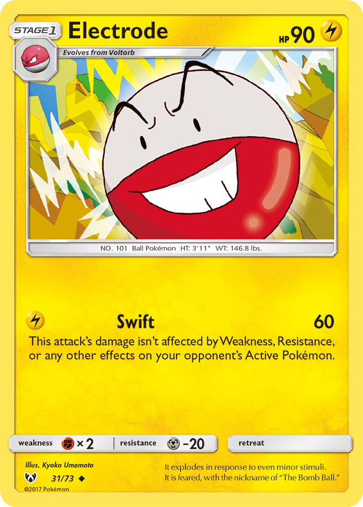 Shining Legends Electrode #31/73