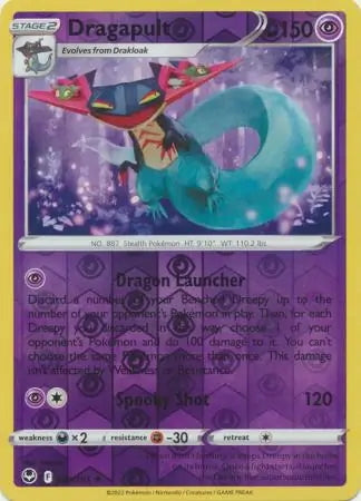 Silver Tempest Dragapult #89/195 reverse holo