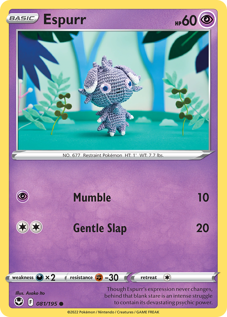 Silver Tempest Espurr #81/195