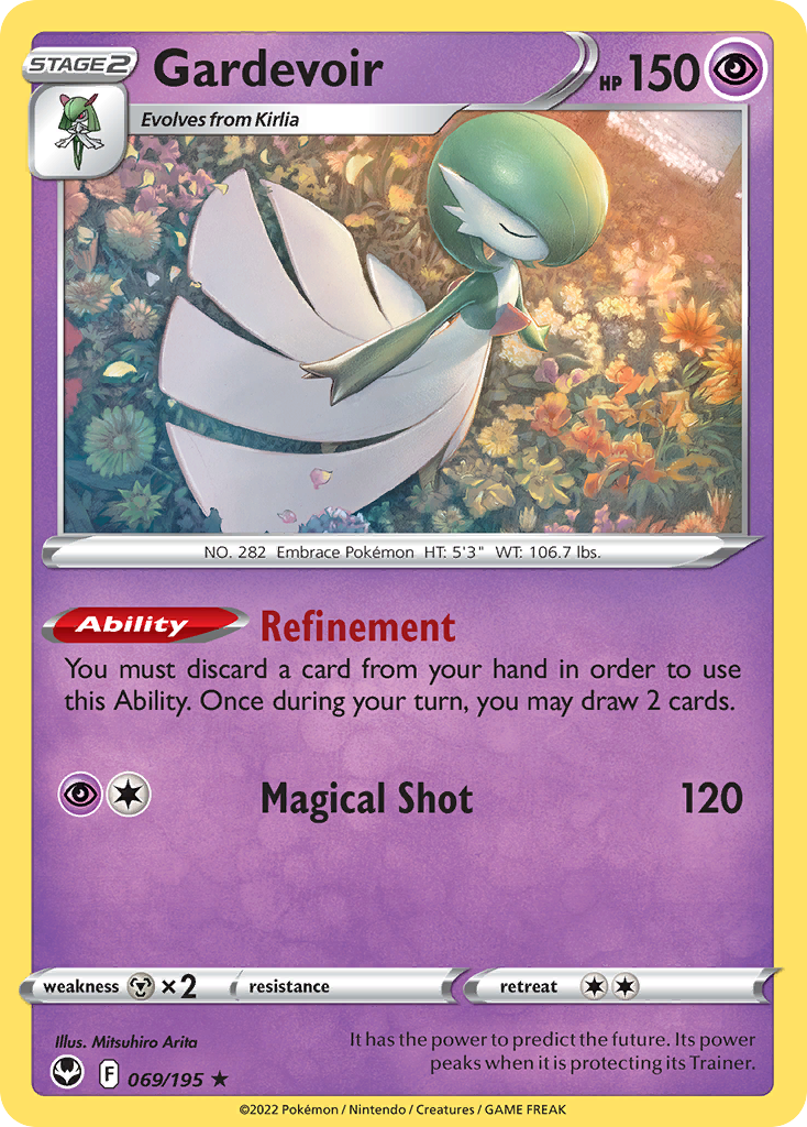 Silver Tempest Gardevoir #69/195