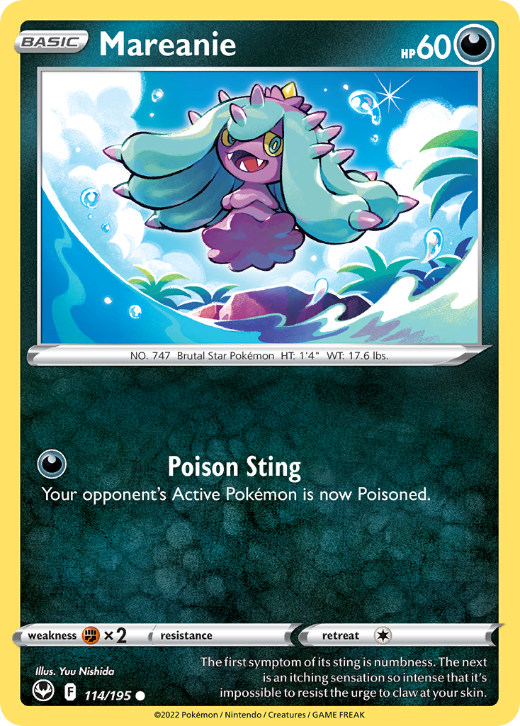 Silver Tempest Mareanie #114/195