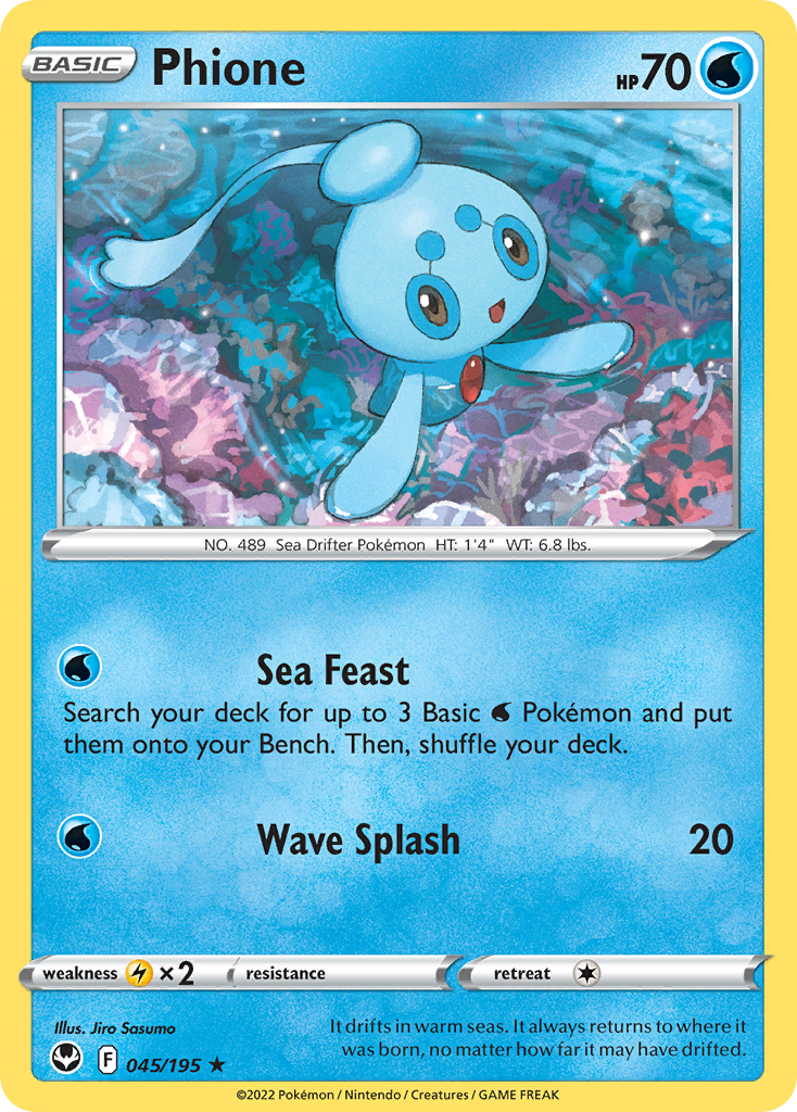 Silver Tempest Phione #45/195