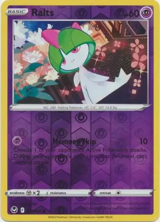 Silver Tempest Ralts #67/195 reverse holo